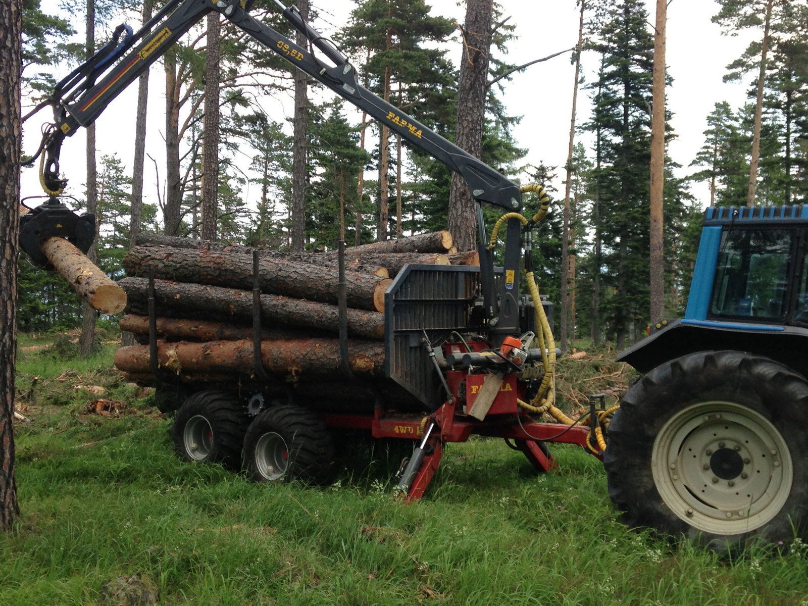 Holzbringung von Peter Moser Holzvermittlung